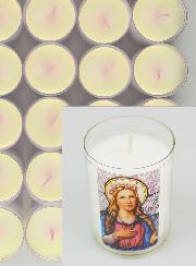 48 Bougies Veilleuse Sainte Philomène