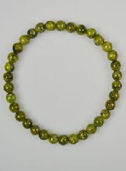 Bracelet en Pierres Naturelles de Peridot - 6mm