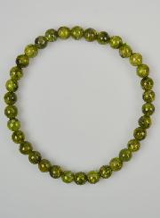 Bracelet en Pierres Naturelles de Peridot - 6mm