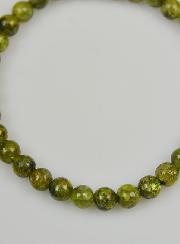 Bracelet en Pierres Naturelles de Peridot - 6mm