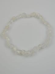 Bracelet en Pierre de Lune Naturelle Roulée