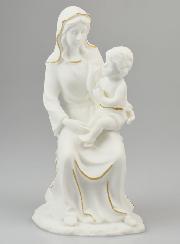 Statue Religieuse de la Vierge à l'Enfant - 20cm