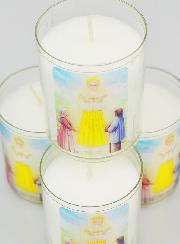 4 Bougies Veilleuse Notre Dame de La Salette