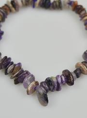 Bracelet en Pierres Naturelles de Charoïte - Chips AA