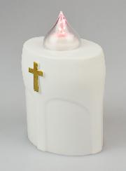 Bougie Veilleuse LED à Piles - 12cm