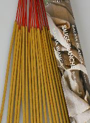 Encens en Bâtonnets Sauge Blanche 20g - Sans Charbon