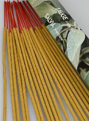Encens en Bâtonnets Sauge 20g - Sans Charbon