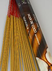 Encens en Bâtonnets Noix de Coco 20g - Sans Charbon