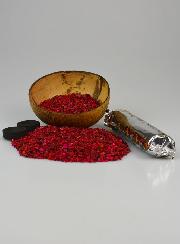 Encens religieux Rose 50g et 10 charbons