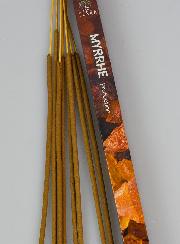 Encens en Bâtonnets Myrrhe 12g - Sans Charbon