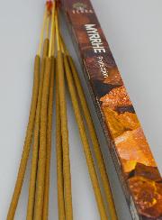 Encens en Bâtonnets Myrrhe 12g - Sans Charbon