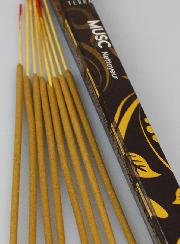 Encens en Bâtonnets Musc 12g - Sans Charbon