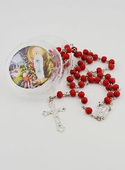 Chapelet de Lourdes Bois de Rose Eau de Lourdes