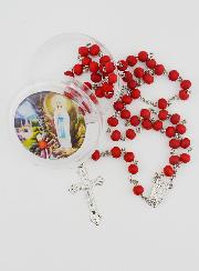 Chapelet de Lourdes Bois de Rose Eau de Lourdes