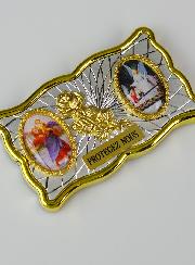 Plaque Auto Magnet St Christophe & Ange Gardien