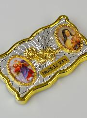 Plaque Auto Magnet St Christophe & Sainte Thérèse