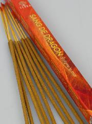 Encens en Bâtonnets Sang du Dragon 12g - Sans Charbon