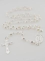 Chapelet de Lourdes en Argent Strass