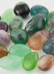 Pierre Roulée Fluorite Multicolor
