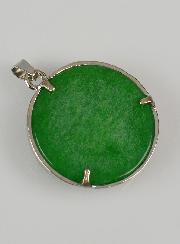 Pendentif Fleur de Vie Pierre Naturelle Aventurine Verte