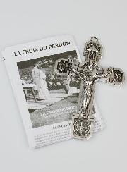 Croix du Pardon - Métal Argenté