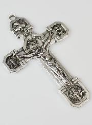 Croix du Pardon - Métal Argenté