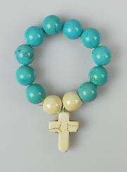 Dizainier en Pierre Naturelle - Turquoise 8mm