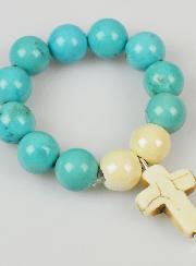 Dizainier en Pierre Naturelle - Turquoise 8mm