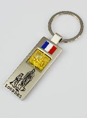 Porte-clés de Lourdes - Basilique Pivotante
