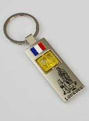 Porte-clés de Lourdes - Basilique Pivotante