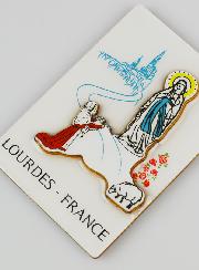 Magnet Apparitions de Lourdes en 2D