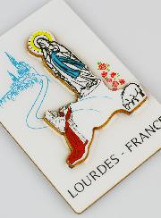 Magnet Apparitions de Lourdes en 2D