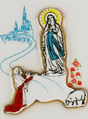 Magnet Apparitions de Lourdes en 2D