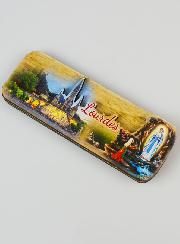 Magnet Barette en Relief - Souvenir de Lourdes