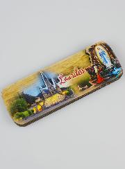 Magnet Barette en Relief - Souvenir de Lourdes