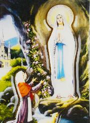 Magnet de Lourdes en 2D