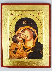 Icône Religieuse Vierge de Vladimir 18cm