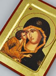 Icône Religieuse Vierge de Vladimir 18cm