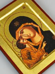 Icône Religieuse Vierge de Vladimir 18cm