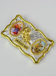 Plaque Auto Magnet St Christophe & Saint Michel
