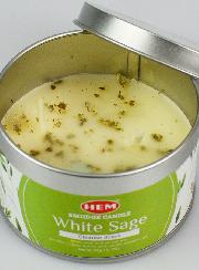 Bougie Parfumée Smudge Luxe Sauge Blanche & Pierres