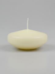 Grande Bougie Flottante Couleur Ivoire - 8 cm