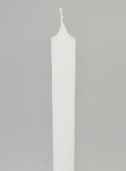 Grande Bougie Flambeau 35 cm - Blanc