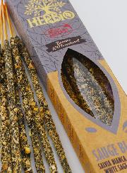 Bâtonnets d'Encens HERBIO Ecocertifiés - Sauge Blanche 25g