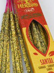 Bâtonnets d'Encens HERBIO Ecocertifiés - Santal 25g