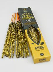 Bâtonnets d'Encens HERBIO Ecocertifiés - Myrrhe 25g
