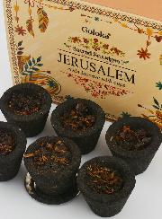 Coupelles d'Encens Naturel Goloka - Jerusalem