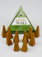 Encens Cônes Vijayshree 15g - Sauge Blanche