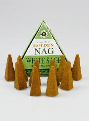 Encens Cônes Vijayshree 15g - Sauge Blanche