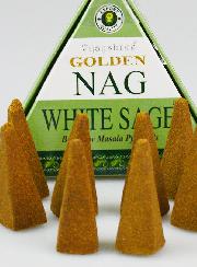 Encens Cônes Vijayshree 15g - Sauge Blanche